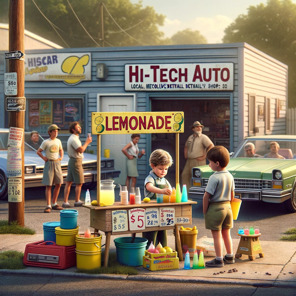 The original side hustle, the lemonade stand